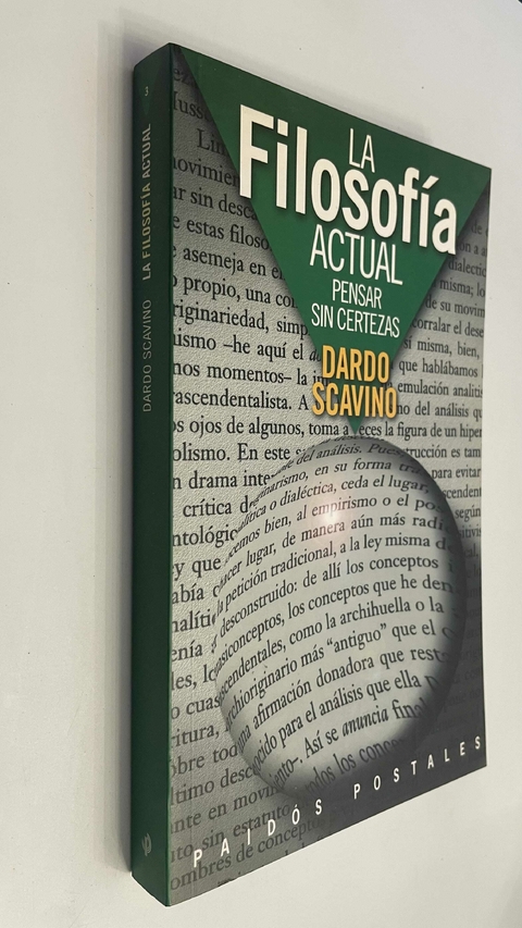 La filosofía actual - Dardo Scavino - comprar online