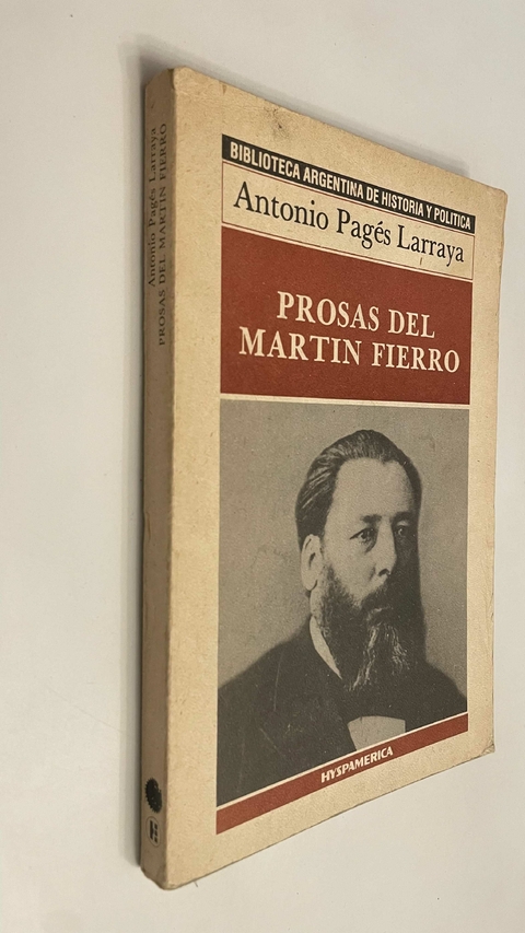 Prosas del Martín Fierro - Antonio Pagés Larraya - comprar online