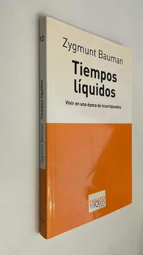 Tiempos líquidos - Zygmunt Bauman - comprar online