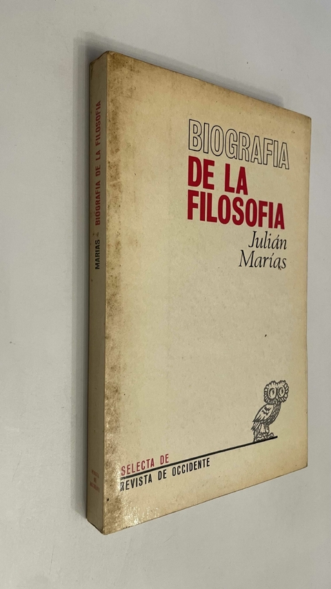 Biografía de la filosofía - Julián Marías - comprar online
