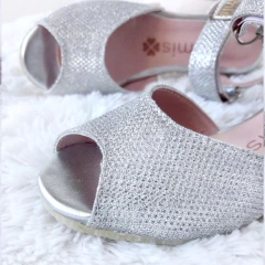 Imagen de glamis taquitos. sandalia plata