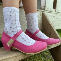 glamis taquitos. glitter fucsia - tienda online