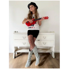 glamis botas taylor - glitter plata - comprar online