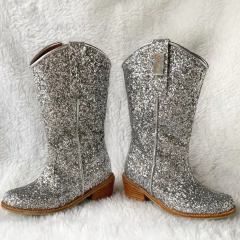 glamis botas taylor - glitter plata en internet