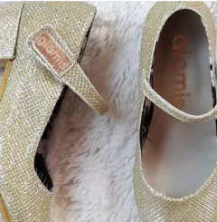 Imagen de glamis taquitos. lurex dorado
