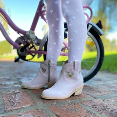 glamis taquitos. botas corazon rosa - tienda online