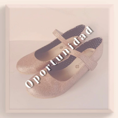 OUTLET glamis lurex rosa. Talle 35-36 - comprar online