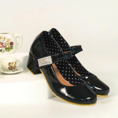 glamis taquitos. charol negro - comprar online