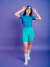 Macaquinho Ciclismo Feminino Marcio May Moove Sky