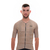 Kit Camisa Highline Dunas com Bretelle Moove Marrom Masculino Foto com Modelo Frente