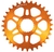 Coroa Bike Padrão Shimano 12V - Alumínio CNC - Laranja - Sledgehammer - Marcio May Sports