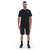 Camiseta casual masculina preta da marca Marcio May, modelo Sports Destination, exibida por um modelo masculino.