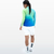 Camisa Ciclismo Feminina Sport Márcio May Manga Longa Degradê Green Foto com Modelo Costas