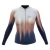 Camisa Ciclismo Feminina Sport Márcio May Manga Longa Flame Mockup