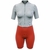 Macaquinho Ciclismo Feminino Marcio May Moove Sunrise Frente