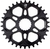 Coroa Bike Padrão Hollowgram / FSA - Alumínio  CNC - Preto - Sledgehammer