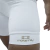 Bretelle Ciclismo Feminino Márcio May Sport Branco/Dourado Foto com Modelo Detalhes