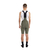 Kit Camisa Highline Mix Trail com Bretelle Moove Verde Militar Masculino Foto com Modelo Costas