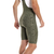 Kit Camisa Highline Mix Trail com Bretelle Moove Verde Militar Masculino Foto com Modelo Detalhes