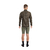 Jaqueta Corta Vento Ciclismo Masculina Márcio May Pro Verde Militar Foto com Modelo Costas
