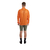 Jaqueta Corta Vento de Ciclismo Masculina Márcio May Pro New Orange Foto com Modelo Costas