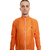 Jaqueta Corta Vento de Ciclismo Masculina Márcio May Pro New Orange Foto com Modelo Detalhes
