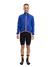 Jaqueta Corta Vento de Ciclismo Masculina Márcio May Pro Azul / Laranja Foto com Modelo Frente