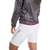 Jaqueta Corta Vento de Ciclismo Feminina Márcio May Pro Cinza/Neon Pink Foto com Modelo Detalhes