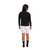 Jaqueta Corta Vento de Ciclismo Feminina Márcio May Race Black Foto com Modelo Costas