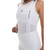Bretelle Ciclismo Feminino Márcio May Moove Branco Foto com Modelo Detalhes