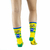 Meia Marcio May Sports Bandeira Brasil