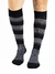 Meia Marcio May Extra Grande Maxi Stripe Frente