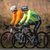 Jaqueta Corta Vento de Ciclismo Márcio May 4Way Reflex Amarelo Flúor Foto com Ciclista