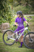 Macaquinho Ciclismo Feminino Marcio May Moove Siena Foto com Ciclista