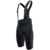 Bretelle masculino Moove na cor preta com logo prata refletivo, ideal para ciclismo.