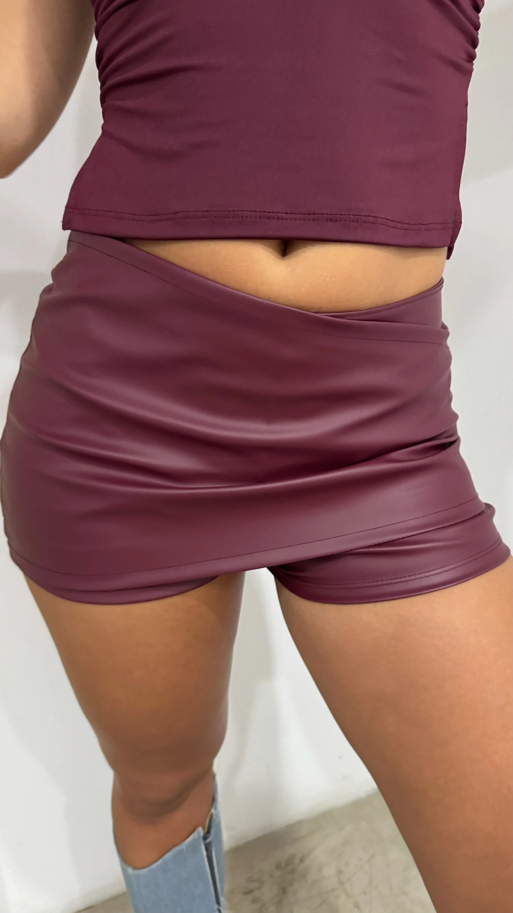 short pollera azteca