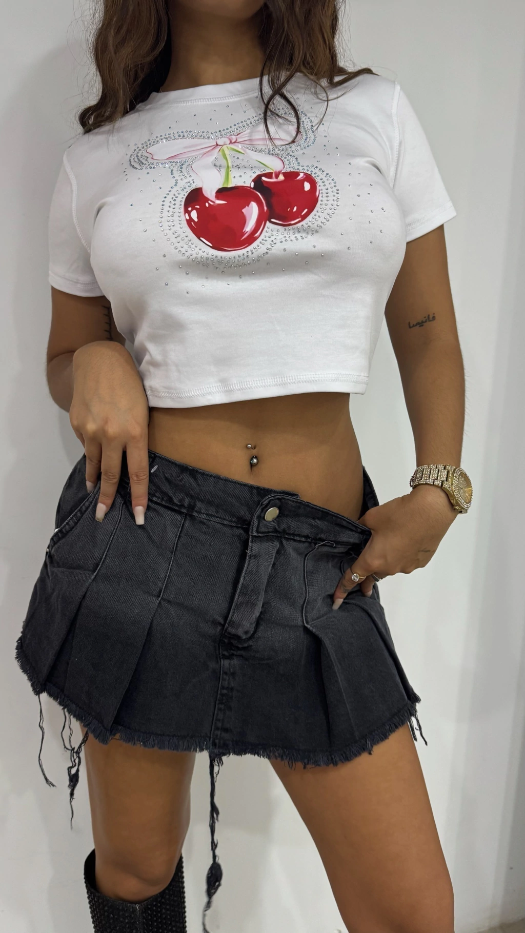 short pollera olivia