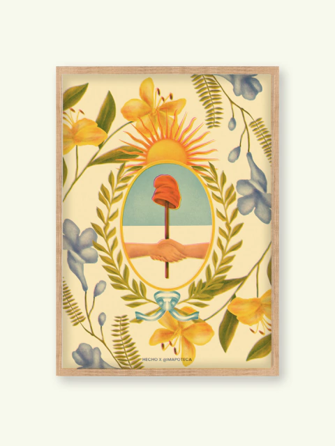 Escudo Flores Argentina - comprar online