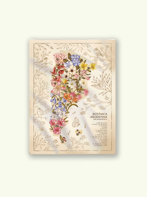 Tapiz Argentina Botanica - comprar online