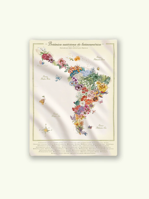 Tapiz/Lona Latinoamerica Botanica - comprar online