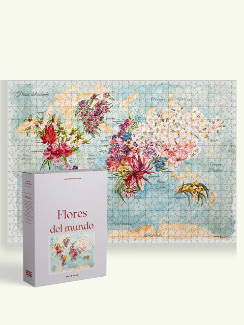 Rompecabezas Flores del Mundo - 1000 piezas - comprar online