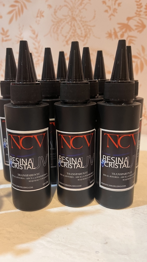 Resina cristal UV Transparente