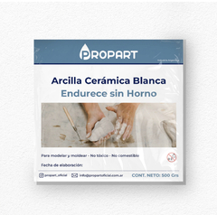 Arcilla cerámica sin horno
