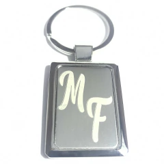Llavero Rectangular Acero | Grabado Láser HD 4000 DPI | Personalizado Doble Cara | JB-K11 | Estuche en internet