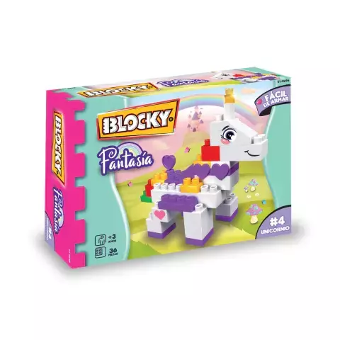 Blocky Mini - Unicornio Fantasía