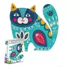 Rompecabezas colorful CAT