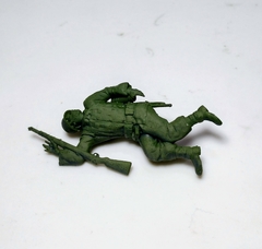 SOLDADOS ALEMANES WW2 MUERTOS con arma