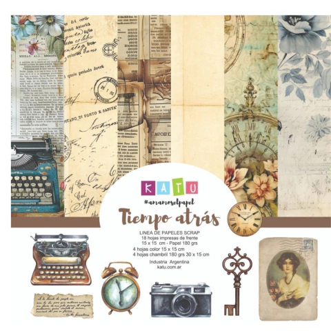 Colección 22 hojas - Tiempo Atras