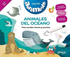 Abremente para escribir, borrar y escuchar: Animales del océano