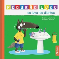 Pequeño Lobo se lava los dientes